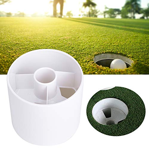 Vbest Life Golf Hole Pole Cup Plastic Golf Training Putter Aids Practicing Stick Hole Cup For Garden Yard Backyard Practice Accessory(Golf Hole Cup) #TOP5
