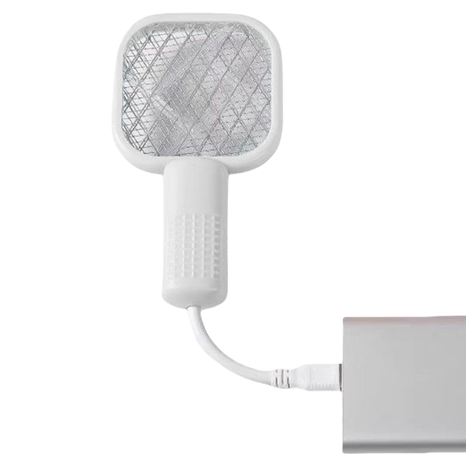 Fly Swatter Electric, Electric Swatter | Racket Zapper a mosca portatile - Trappola a maglie di sicurezza a 5 strati con luce a LED attrattiva, catcher lampada per il campeggio del patio nel cortile