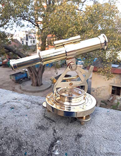 Alidate antique avec boussole dorée, cadeau idéal pour passionné