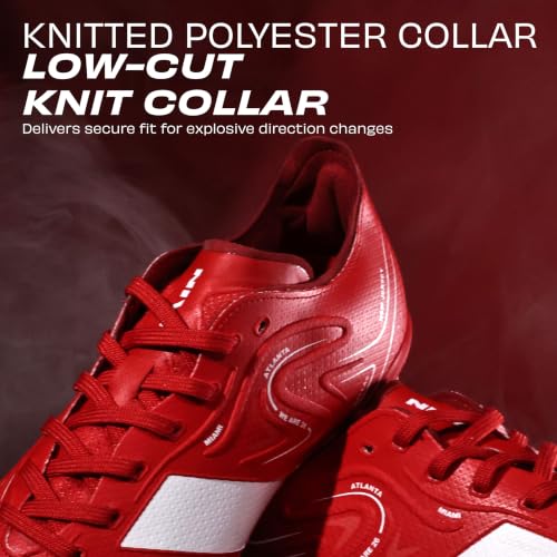 Image of Nivia Ashtang 3.0 Football Studs for Men, TPU Fusion Upper, 3D Emboss Control Texture, Knitted Collar, TPU Multi-Round Stud Outsole, Firm Ground Football Shoes