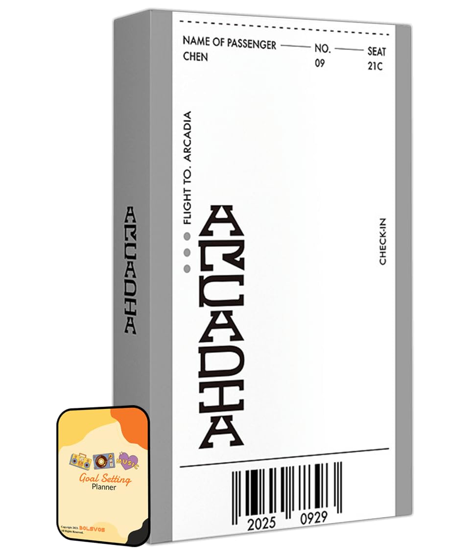CHEN (EXO) Album - ARCADIA Kiwee ver.+Pre Order Benefits+BolsVos Exclusive Idol-Inspired Giveaways Package