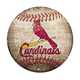 MLB St. Louis Cardinals 12' Baseball Shaped Sign