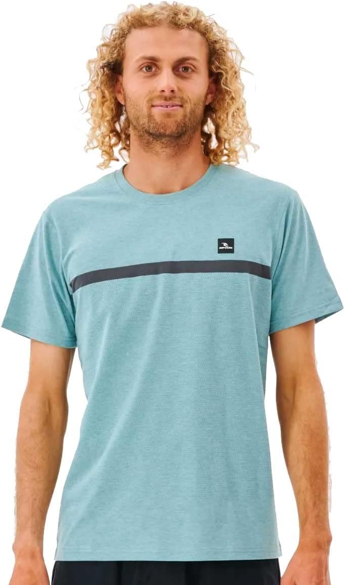 Rip Curl VaporCool Varial T-Shirt - Mineral Blue Marle