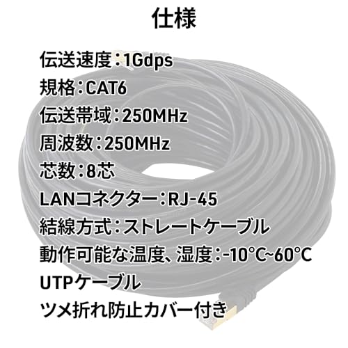 Sea the Stars LANケーブル CAT6 100m