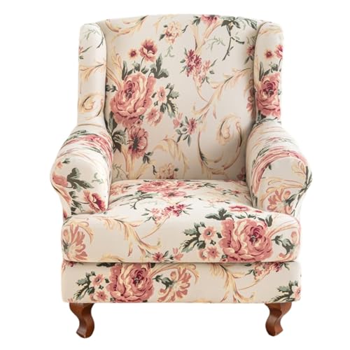 Eco-Ancheng Wingback Chair Covers Wing Armchair Slipcover Wing Chair Covers