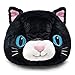 Plush Animal Head Mask Costume | Fun Furry Mascot Head with Mouth Opening (Pink Llama)