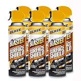 B’laster Surface Shield Anti Rust Spray for Metal – Black Series Rust Prevention Spray for Tools, Equipment & Moving Parts – Long-Lasting Corrosion Protection with Lanolin-Based Formula – (Case of 6)