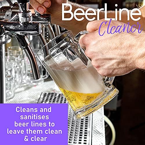 4 x 5 Litres Pro-Kleen Heavy Duty Purple Beer Line Cleaner