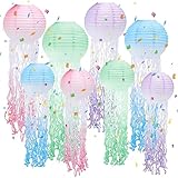 🔥 【Vielseitige Verwendungsmöglichkeiten】: Unsere bezaubernden Quallenlaternen sind nicht nur perfekt für Mermaid- oder Unterwasser-Themenpartys, sondern auch für Geburtstage, Hochzeiten, Babypartys und Klassenvereinigungen geeignet. Mit ihrem einzigartigen Charme passen sie zu jeder Partyatmosphäre und können überall aufgehängt werden, um eine zauberhafte Stimmung zu schaffen. Verzaubern Sie Ihre Gäste mit diesem unvergesslichen Partyaccessoire!