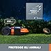 Worx Landroid M500 Robot Rasaerba A Batteria, Area Di Taglia 500Mq, Wifi,...