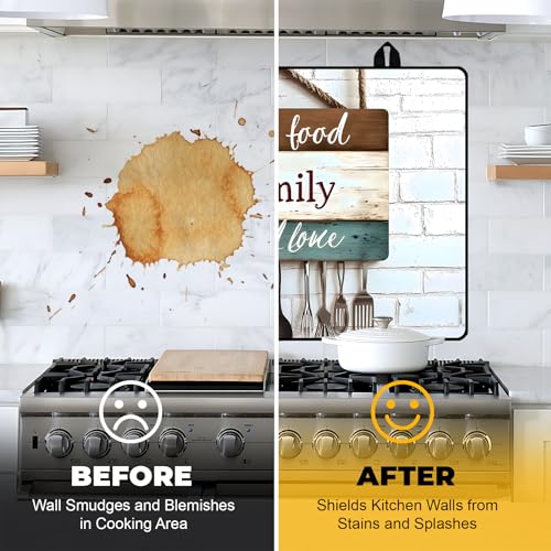 Image of Stove Top Cover for Electric Stove,Glass Stove Top Cover, Heat Resistant Glass Cooktop Cover, Stovetop Protector, Kitchen Decor, Dish Drying Mats Cover for Ceramic Washer Top 28.5x20.5 inch