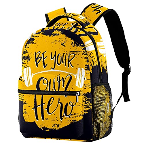 Sac à dos avec porte-bouteille ergonomique pour filles et garçons