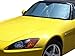 HeatShield, The Original Windshield Sun Shade, Custom-Fit for Honda S2000 Convertible 2000-2009 Silver Series