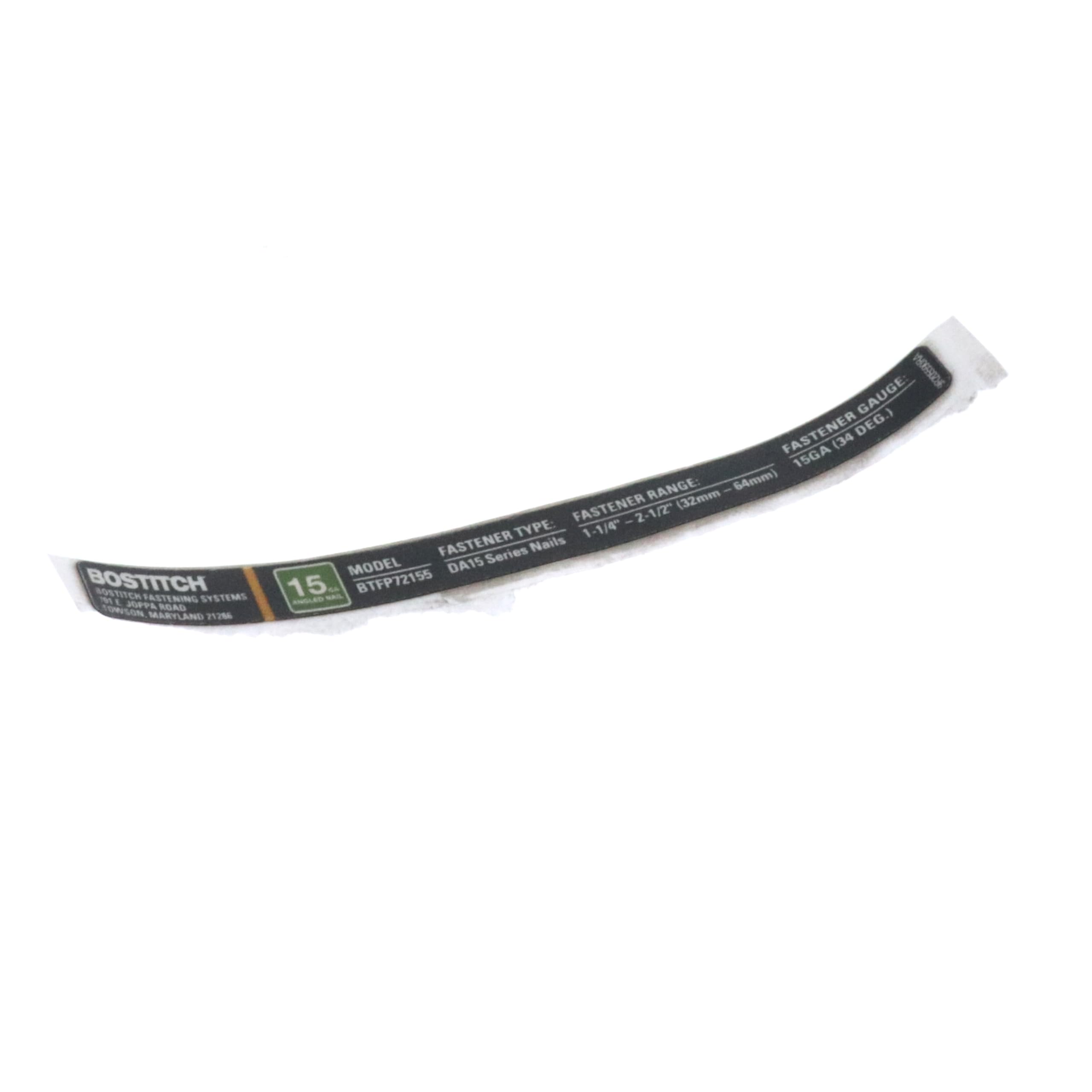 Bostitch OEM 9R205590 produit fast étiquette technique de rechange