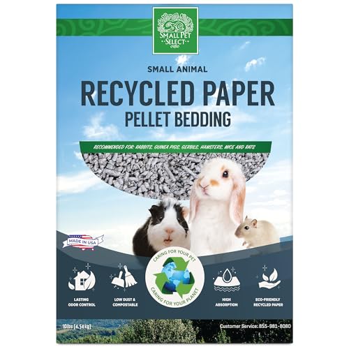Image of Small Pet Select Recycled Paper Pellet Bedding & Litter, Rabbits, 10 lb