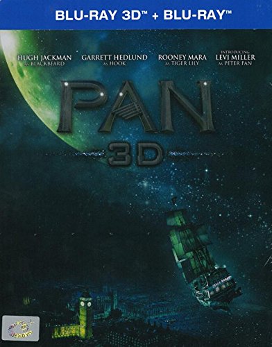 Pan 3D+2D Steelbook (Blu-Ray) Import ** / Levi Miller, Hugh Jackman, Garrett Hedlund
