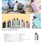 GEEKVAPE H45 Classic (Aegis Hero 3) Pod Kit 4ml Intégré 1400mah H45 Box Mod + GEEKVAPE B Series Coil (0.4ohm + 0.6ohm) E-Cigarette Vaporiser - Sans nicotine ni tabac