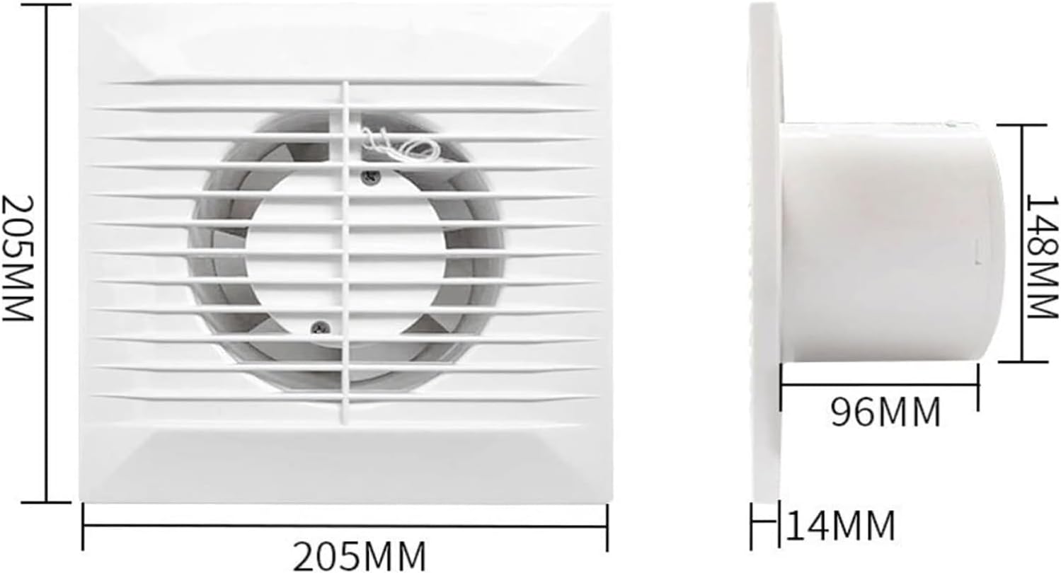 Kitchen Exhaust Fan, Extractor Fan Ventilation Fan Kitchen Toilet Ventilators Shutters Exhaust Fans Air Ventilation Blowers