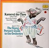  Camille Saint-Saëns · Loriot · Karlheinz Böhm · Alfons Kontarsky und Aloys Kontarsky · Wiener Philharmoniker · Karl Böhm , Lorin Maazel - Saint-Saëns: Der Karneval Der Tiere / The Young Person\'s Guide To The Orchestra - Deutsche Grammophon Junior - 2546 3
