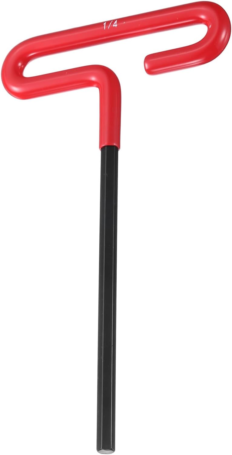 HARFINGTON T Handle Hex Key Wrench 5/16" SAE Long T-Key Hexagon Wrenches Spanner Repair Tool with Cushion Grip