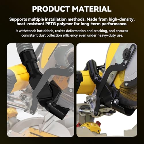 5-in-1 Miter Saw Dust Collection Adapter
