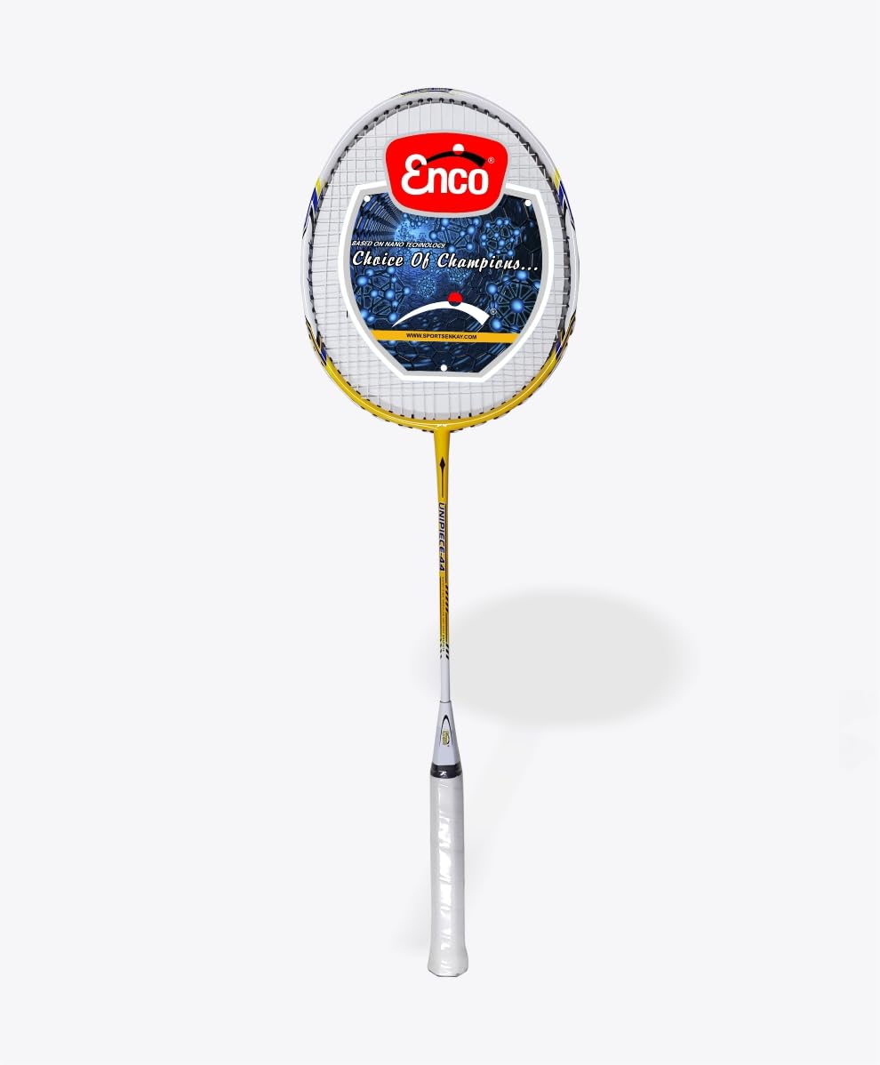 Jointless Graphite Composite Badminton Racket | with Full Cover | Uni 44 | Pack of 1-image-43