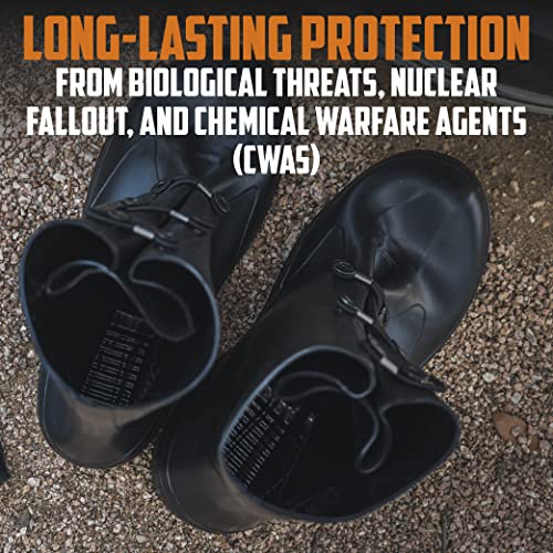 Image of MIRA Safety Combat Overboots Model S for Long-Lasting CBRN Protection - Lightweight, Durable, & Sturdy Construction Protective Footwear - Comes in Different Sizes