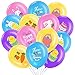 45 Piece Easter Party Latex Balloons Decorations, Easter Eggs Bunny Chick Balloon Hello Spring Happy Easter Decor for Spring Easter Birthday Theme Party Supplies Indoor Outdoor