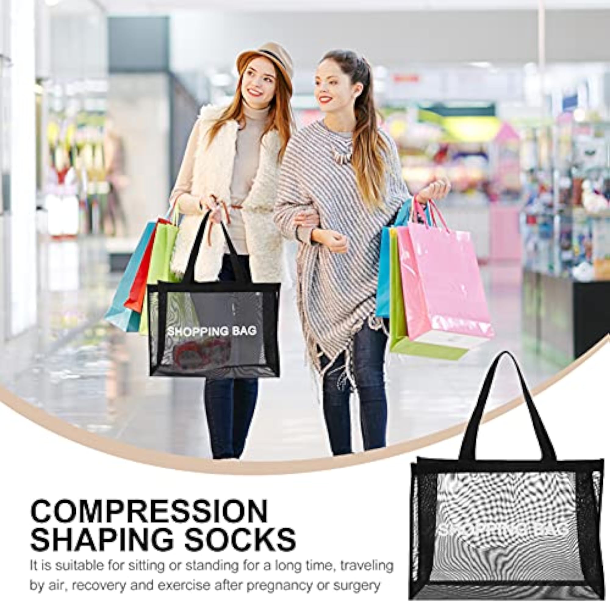 Lightweight Cargo Tote Bag, Durable Weekender Bag