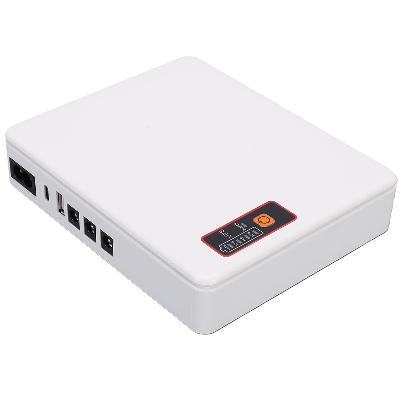 Eujgoov Mini UPS Batería de Respaldo Fuente de Alimentación Ininterrumpida 20800mAh Salida de 18W para Enrutador Módem Cámara de Seguridad con Tiempo de Ejecución de 8H Tipo C Salida USB (Enchufe de