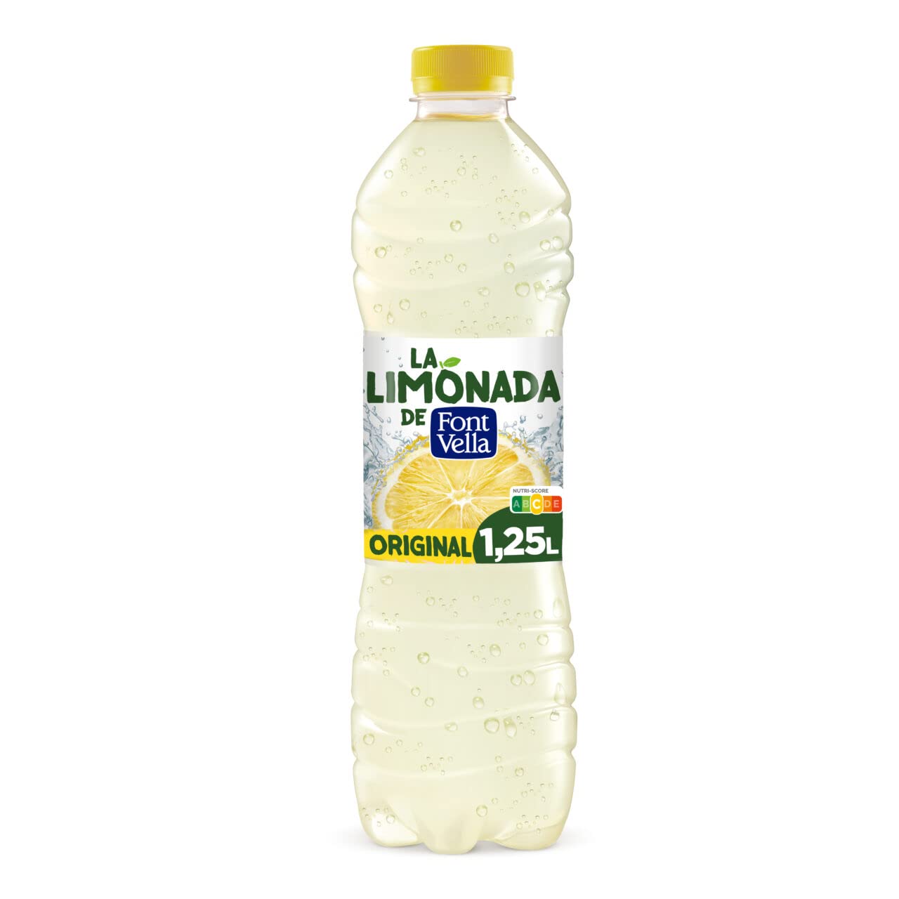 Limonada de Font Vella Agua Mineral, con Zumo de Limón - Pack de 6 x 1.25L
