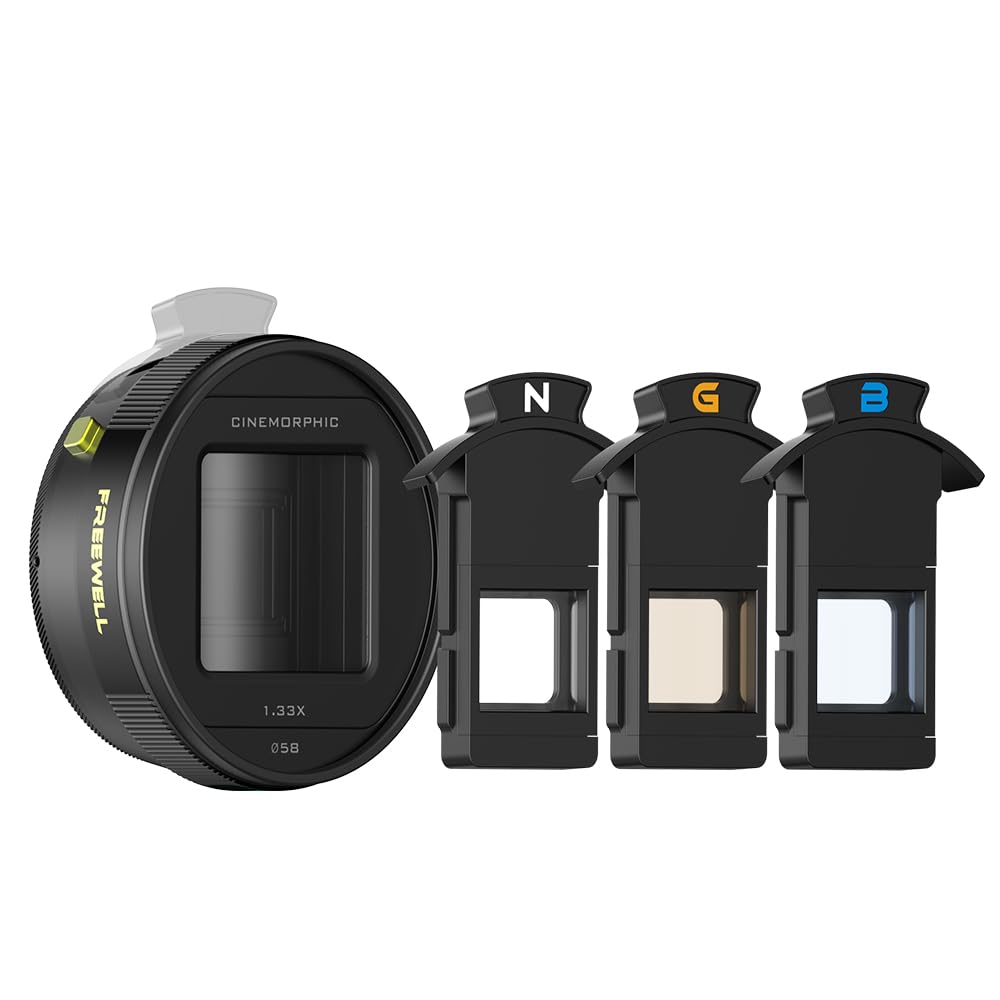Amazon.com : Freewell 1.33x Anamorphic Lens for iPhone & Samsung