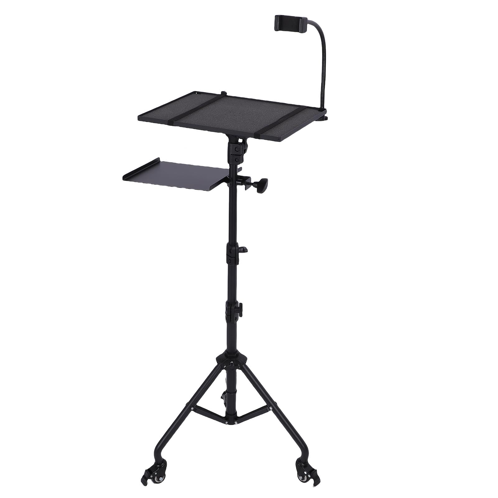 Alomejor Soporte para , Ruedas de ángulo de Altura de Aleación Ajustables para Consolas de Juegos de Oficina en Casa, 15,2 X 11,2 Pulgadas