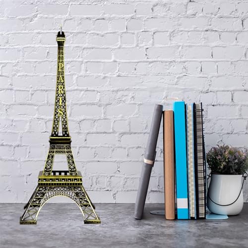 Estatua Torre Eiffel Metal Modelo París 12.6 pulg miniatura 5