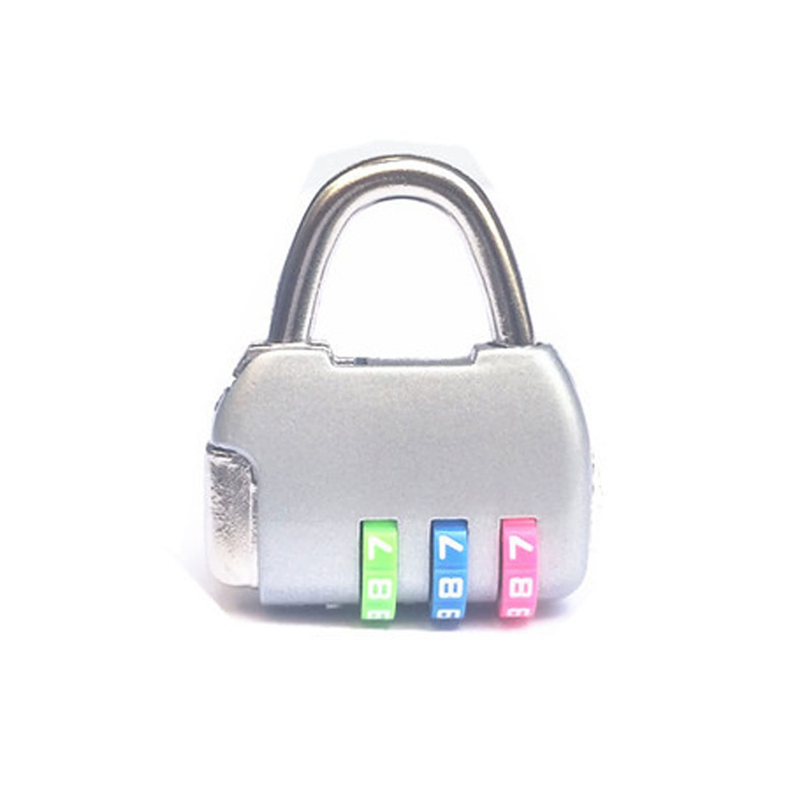 Cadenas à Combinaison，Cadenas pour mallettes Valise de Voyage, Sac à Dos, Sac à Main, Serrure à Code, Cadenas, Serrure de casier, Serrure de tiroir(E,E)