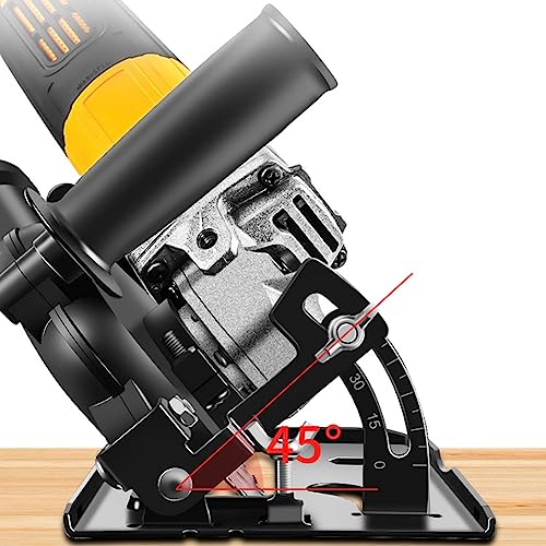 Soporte de amoladora angular de 100-125mm para corte y ranurado preciso 7