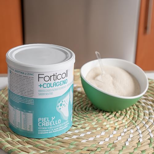Miniatura 4 de Forticoll Colágeno Bioactivo, Complemento Alimenticio, Sin Gluten, Sin Lactosa, Piel Y Cabello Regenerador De Tejidos, 270 Gramos