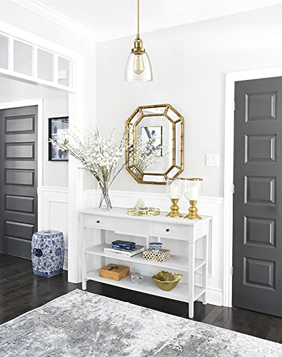 Claxy Glass Pendant Lights Brass Mini Hanging Kitchen Island Light Fixture Dimmable Height Adjustable Lamp #TOP7