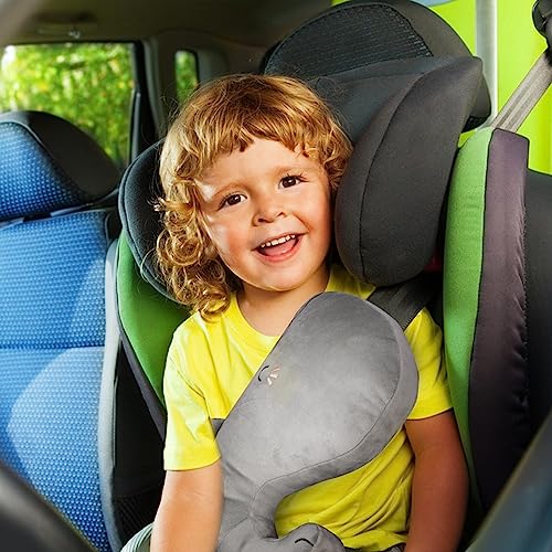 Pinkgarden Seat Belt Pillow for Kids Soft Plush Seatbelt Cover Cushion with Neck Support - Image 2