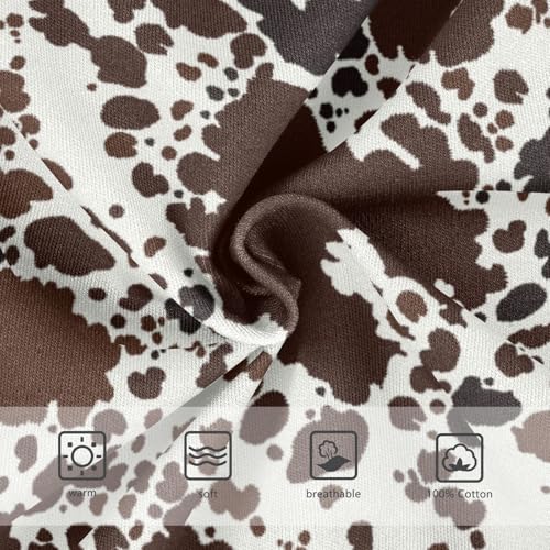 Boys' Exclusive Briefs Toddler Underwear 95% Combed Cotton Boxerbriefs 2T Brown and White Speckled Pattern 913