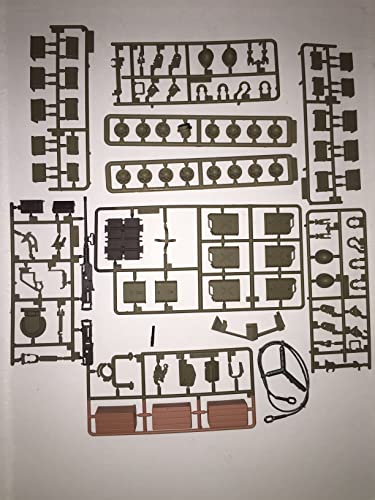 wheelfun Henglong 1/16 Scale USA M26 Pershing RC Tank 3838 Plastic Decoration Parts Bag for Hobby