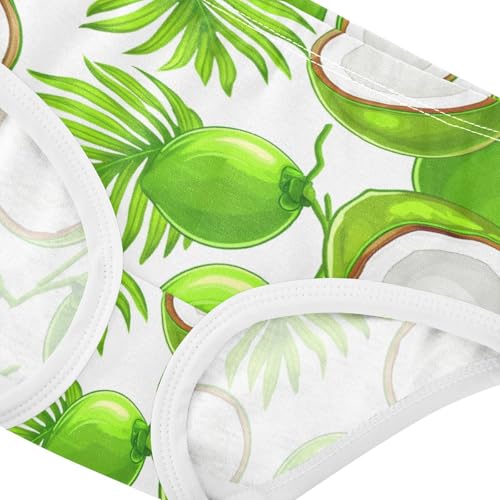 Girls' Underwear Fruit Coconut Toddle Brief Panties 23020044