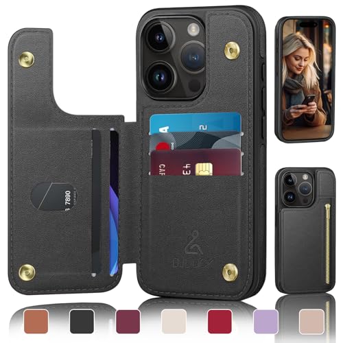 Porte-cartes iPhone 14 Pro Max sécurisé pour protéger vos données RFID