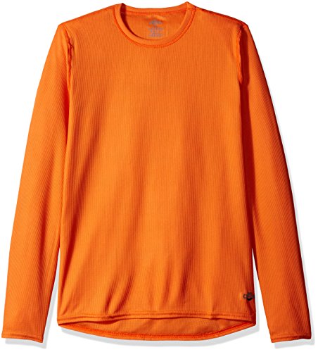 Hot Chillys Herren Geo-Tek Crew Top, Orange, XL Cover