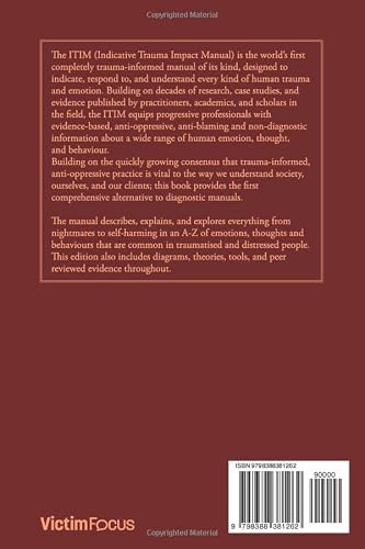 Indicative Trauma Impact Manual ITIM: ITIM for Professionals – vue 2