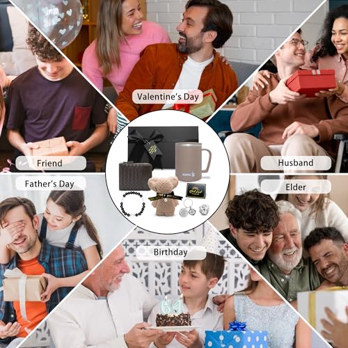 Birthday Gifts for Men, 7 Pack Unique Birthday Gifts Box for Father Husband Brother Son Boyfriend Friend, Best Ever Men Premium Box Ideas Set for Him,Surprise Sets for Father's Day, Valentine's Day - Image 4