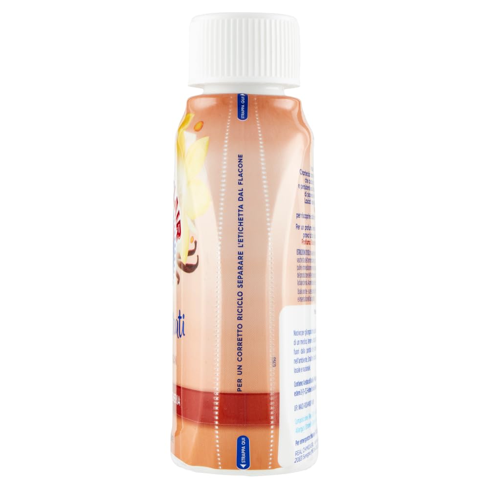 8 x Chanteclair I Concentrati profumo per bucato – Profumi per vestiti vaniglia e argan – deodorante per bucato 220 ml + portachiavi Beni Culinari