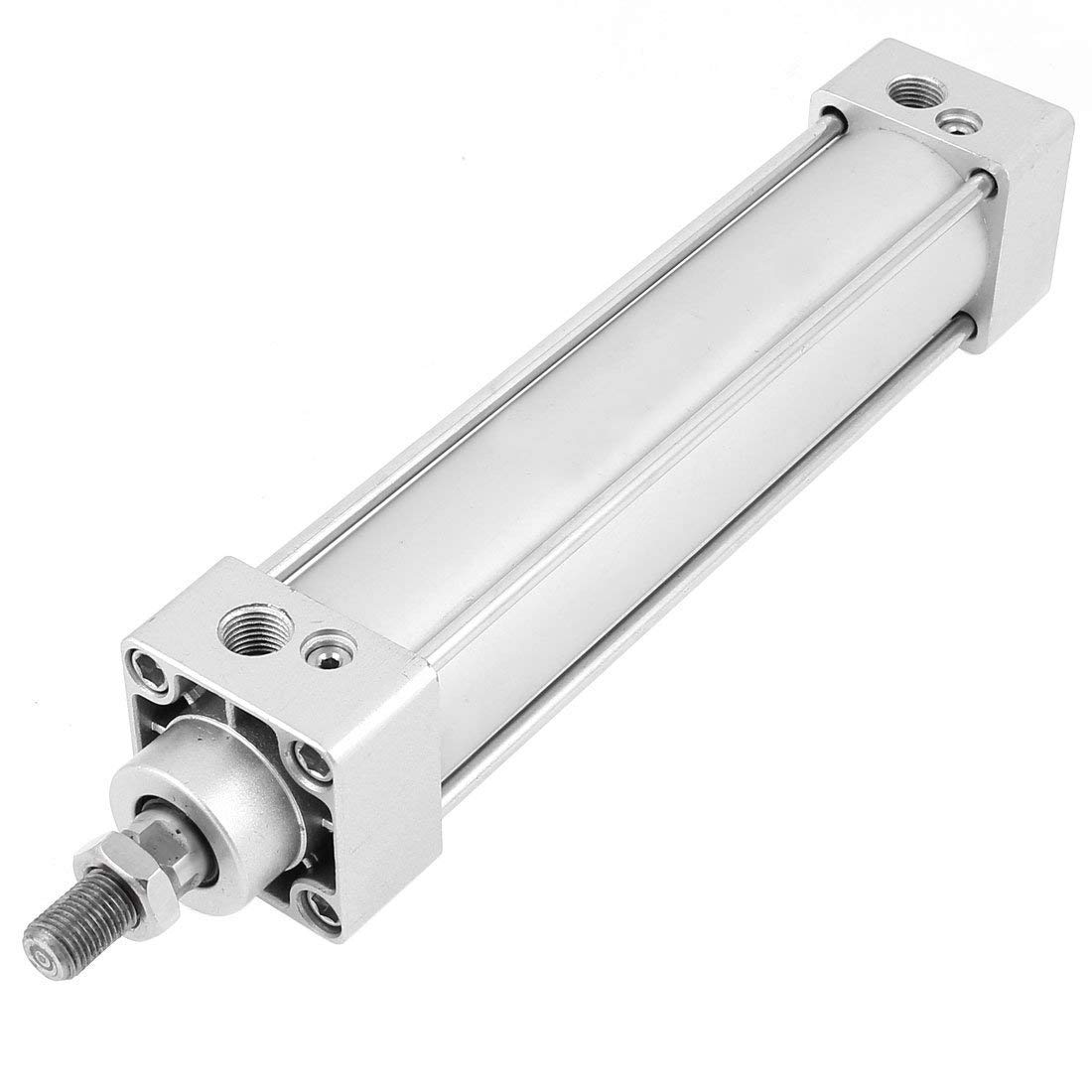 1-9/16 Inch Bore 6 Inch Stroke Pneumatic Air Cylinder, Screwed Piston Rod Dual Action (40 x 150mm)