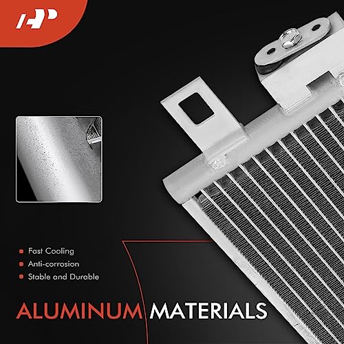 A-Premium Air Conditioning A/C Condenser Compatible with Buick Enclave 2008 - Additional View