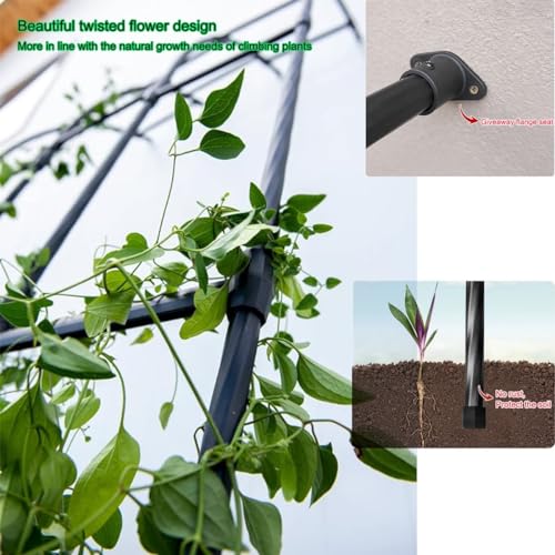 Treillis de jardin pour tuteurer facilement vos rosiers et légumes lourds